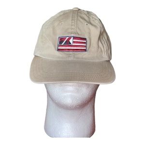 Tan Cutter & Buck Embroidered Golf Ball Cap - Unisex SnapBack